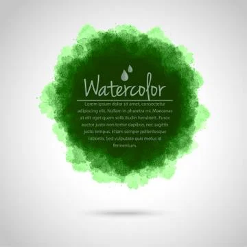 Watercolor splash background Stock Illustration