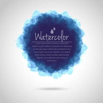 Watercolor splash background Stock Illustration