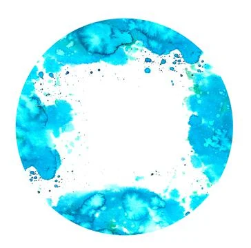 Watercolor splash design Stock Illustration