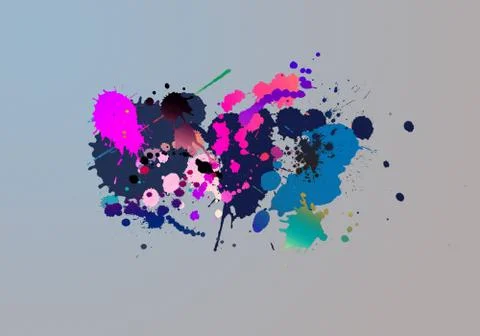 Watercolor splash Stock Illustration