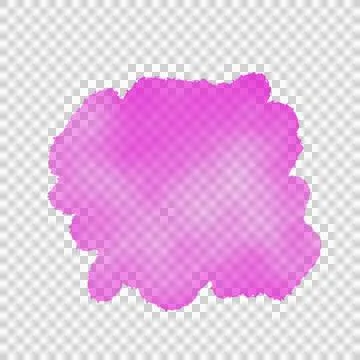 Watercolor Splatter Shape Stock Photos