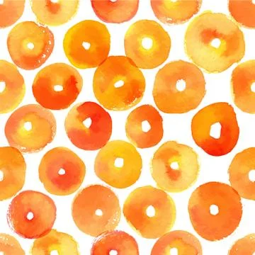 Watercolor spot pattern Stock Illustration