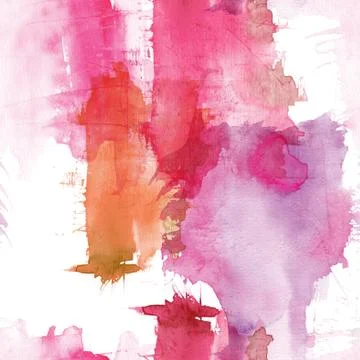 Watercolor spots seamless pattern Stock Illustration