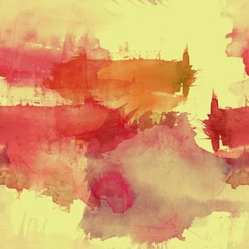 Watercolor spots seamless pattern Stock Illustration