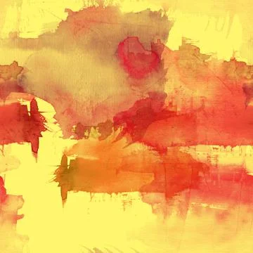 Watercolor spots seamless pattern Stock Illustration