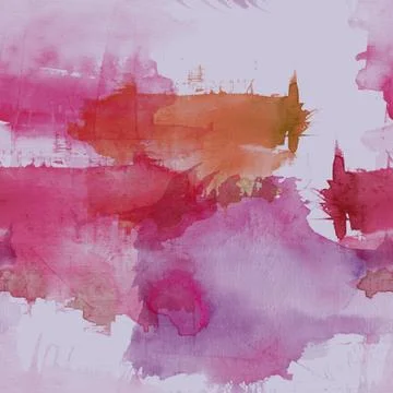 Watercolor spots seamless pattern Stock Illustration