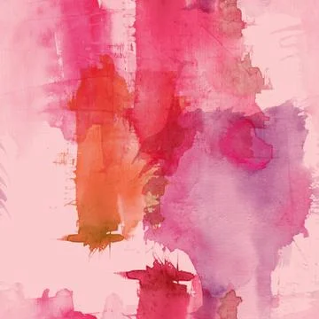 Watercolor spots seamless pattern Stock Illustration
