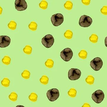 Watercolor stain pattern. Stock Illustration
