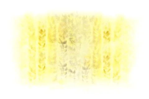 Watercolor stain with texture of knitting or crocheted fabric. herringbone Stock Illustration