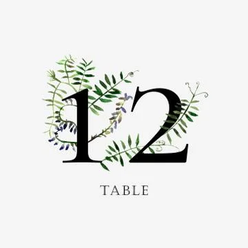 Watercolor template Stock Illustration