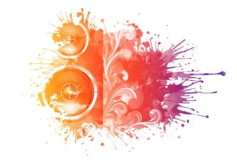 Watercolor Texture Stock Illustration