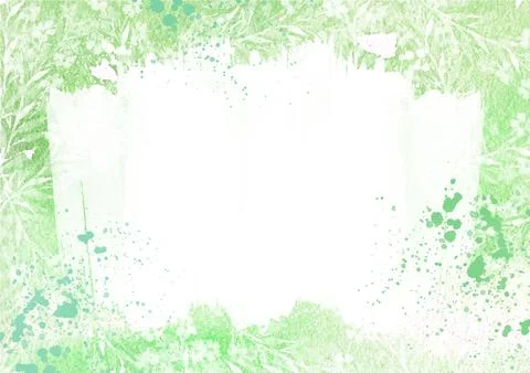 Watercolor texture, pattern, border for creative design Stock Illustration