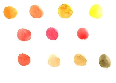 Watercolor texture with splodges Stock Illustration