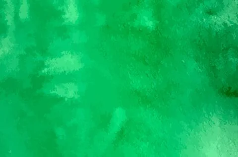 Watercolor texture vector background. Green gradient aquarelle painting. Colo Stock Illustration