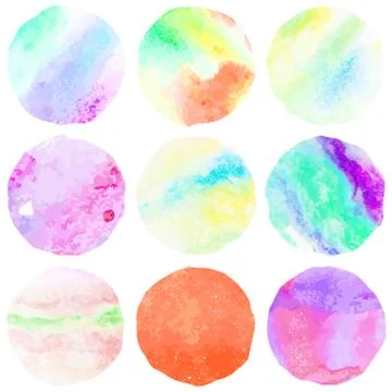 Watercolor vector background. + EPS10 Stock Illustration