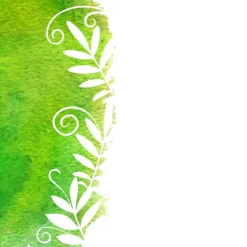 Watercolor vector background Stock Illustration