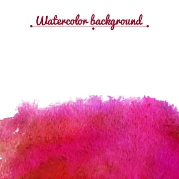 Watercolor vector background Stock Illustration