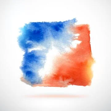 Watercolor vector background Stock Illustration