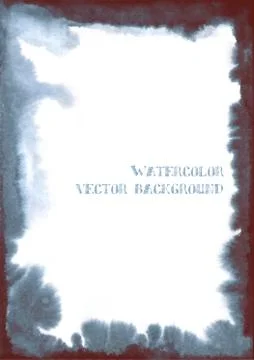 Watercolor vector background Stock Illustration