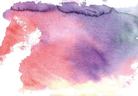 Watercolor vector background Stock Illustration