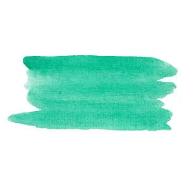 Watercolor vector hand paint texture, abstract isolated on white background Stock Illustration
