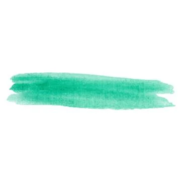 Watercolor vector hand paint texture, abstract isolated on white background Stock Illustration