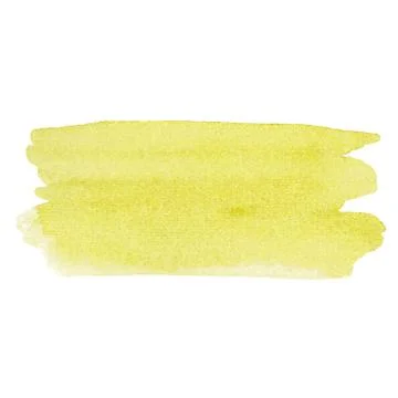 Watercolor vector hand paint texture, abstract isolated on white background,  Stock Illustration