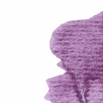 Watercolor vector hand paint texture, abstract isolated on white background,  Stock Illustration