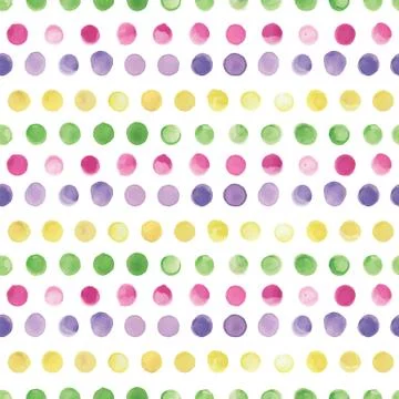 Watercolor vector seamless pattern. Seamless pattern can be used for wallpaper Illustrazione stock