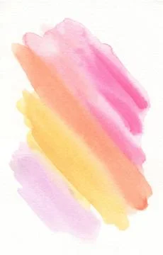 Watercolor Washes Stock Illustration