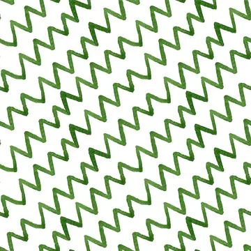 Watercolor zigzag seamless pattern. Abstract zigzag pattern backdrop. Endless Stock Illustration