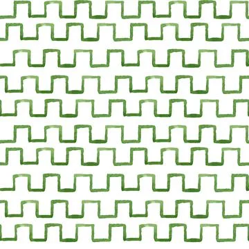 Watercolor zigzag seamless pattern. Abstract zigzag pattern backdrop. Endless Illustrazione stock