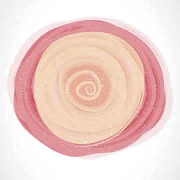 Watercolors abstraction. Illustrazione stock