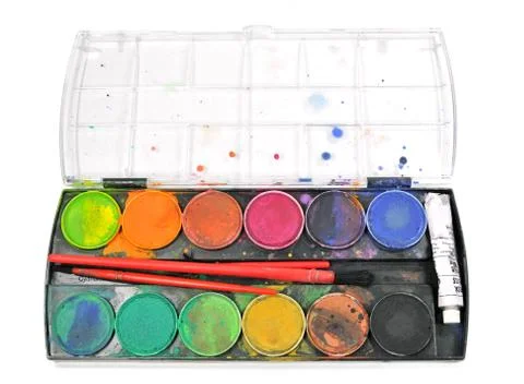 Watercolors Stock Photos