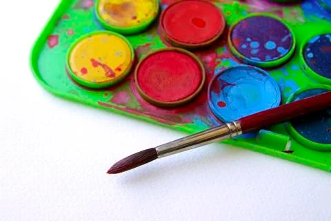 Watercolors Stock Photos