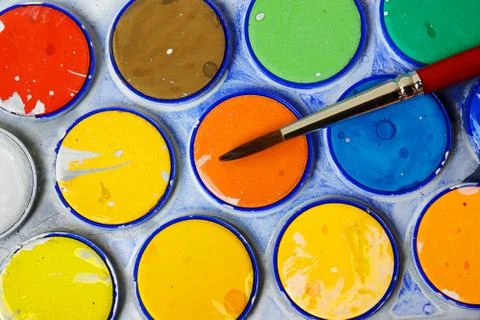 Watercolors Foto stock
