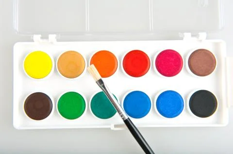 Watercolors Foto stock