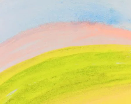 Watercolour background with multicolour stripes. Empty texture Stock Photos