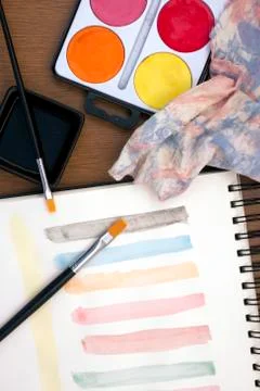 Watercolour Stock Photos