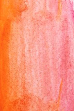 Watercolour red vertical gradient background. Stock Photos