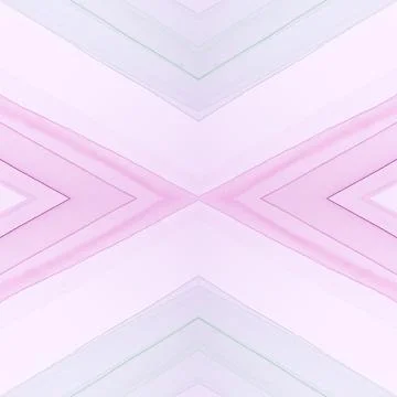 Watercolour Rhombus. Geometric Seamless Pattern. Stock Illustration