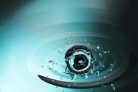 Waterdrop background Stock Illustration