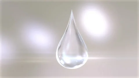 Waterdrop destruction Stock-Footage 38481256