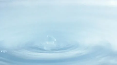 Waterdrop liquid ripple macro freshness water drop splash ripples splashing Stock Footage