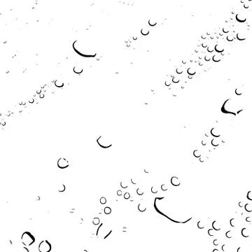 Waterdrop Overlay Texture Stock Illustration