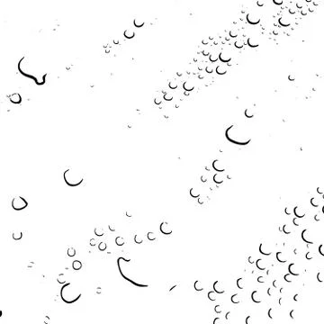 Waterdrop Overlay Texture Illustrazione stock
