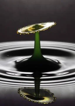 Waterdrop Sculpture 013 Stock Photos