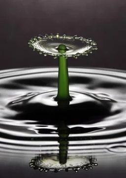 Waterdrop Sculpture 014 Stock Photos