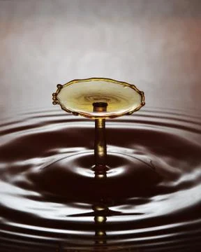Waterdrop Sculpture 025 Stock Photos