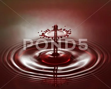 Waterdrop Sculpture 029 Stock Photos